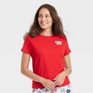 Cookie Crew Red Shirt - NWT Large